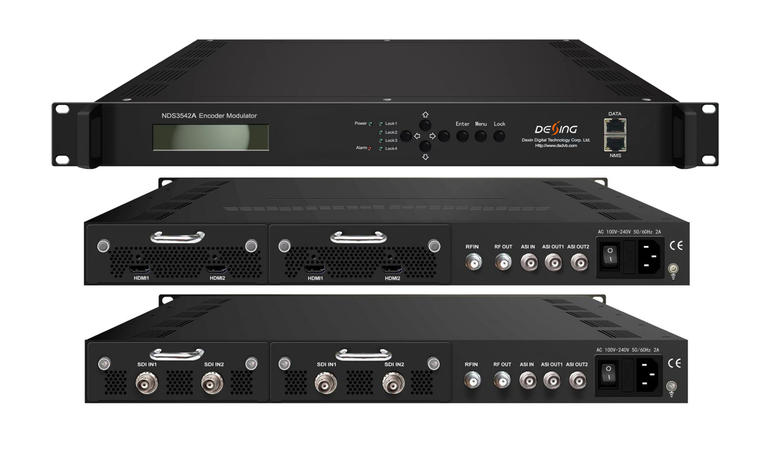 NDS3542A MPEG2 HD / MPEG4 HD Encoder Modulator